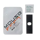 1 Набор 0,6 мм толщина Замена кривой кромки мышь ноги коньки для logitech G102 G PRO проводная мышь N2UB