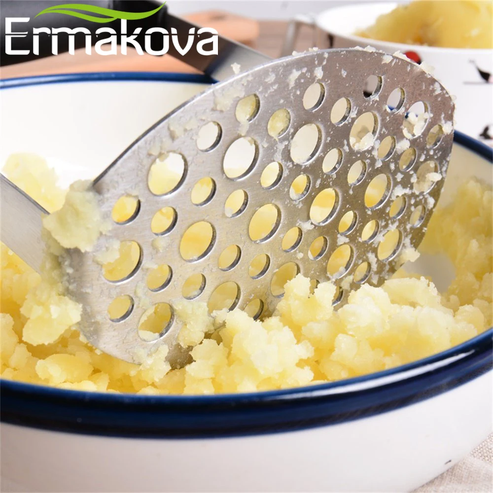 Эргономичная тарелка для картофеля ERMAKOVA с удобным захватом и широкой пластиной