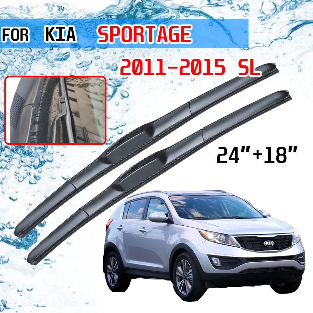 

Щетки для автомобильного резака, для Kia Sportage 2011 2012 2013 2014 2015 SL, аксессуары для переднего стеклоочиститель лобового стекла