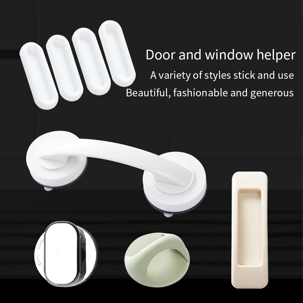 Скользящая дверь для стекла прочная бесшовная клейкая вспомогательная ручка