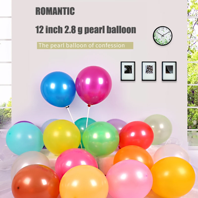 10 шт. латексные воздушные шары 12 дюймов 2 8 г|Воздушные и аксессуары| |