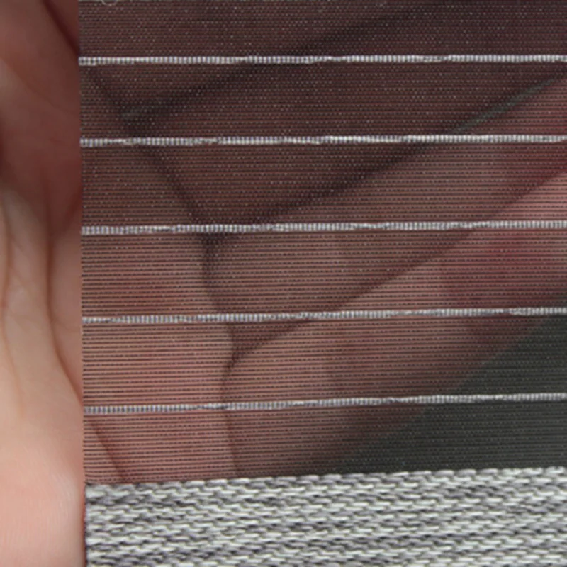 Бесплатная доставка популярная Затемняющая штора на роликах в виде зебры для