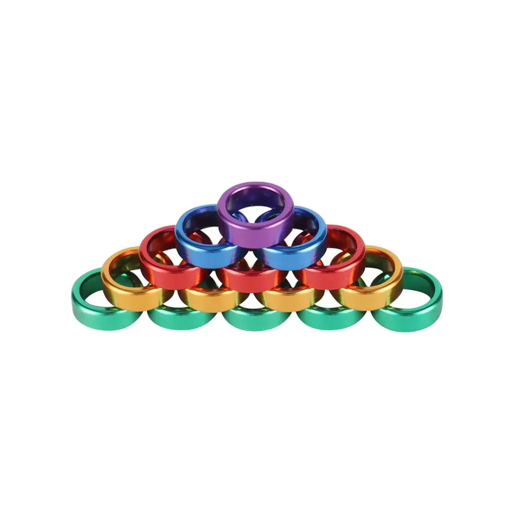 10 шт. Алюминиевые кольца для ног с внутренним диаметром 7 5 мм птиц идентификация