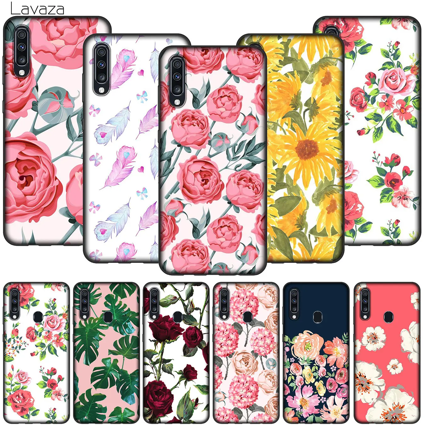 Мягкий силиконовый чехол для телефона Samsung Galaxy A10 A20 A30 A40 A50 A10S A20S A30S A40S A50S