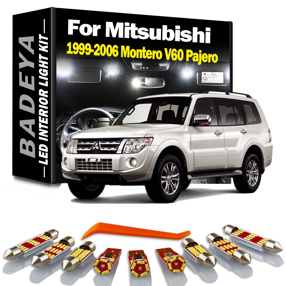 

16 шт., световой комплект для Mitsubishi Montero V60 Pajero 1999-2005 гг.