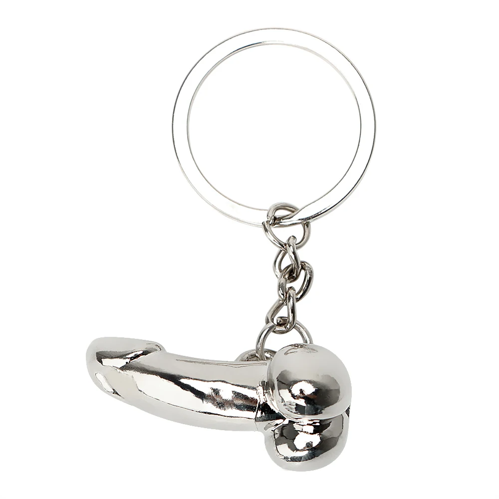 LEEPEE Dildo Key Rings Keychain Fashion Penis Shape Creative Gift Keyfob Auto Ring Car Chain |