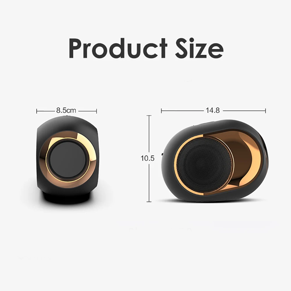 Bluetooth-динамик для душа портативные колонки беспроводная звуковая панель стерео музыка объемный динамик с басами HiFi Звук Поддержка TF карта