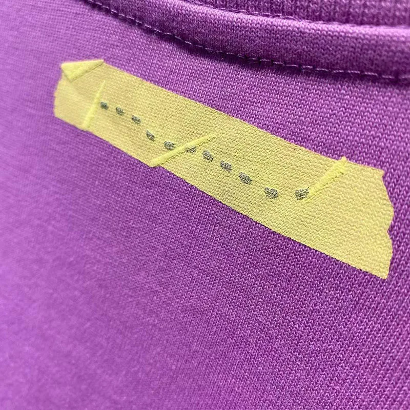 

Men Fashion Loose Women 1:1 Cotton Adererror T-Shirts Adhesive Paper Style Classic Printing Ader Error T Shirt Blue Purple