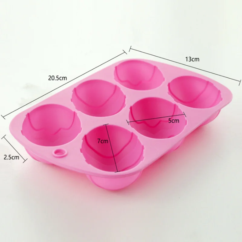 

U-3D Easter Surprise Egg Rabbit Shape Chocolate Silicone Mold DIY Baking Tray Pastry Fondant Soap Cake Mould