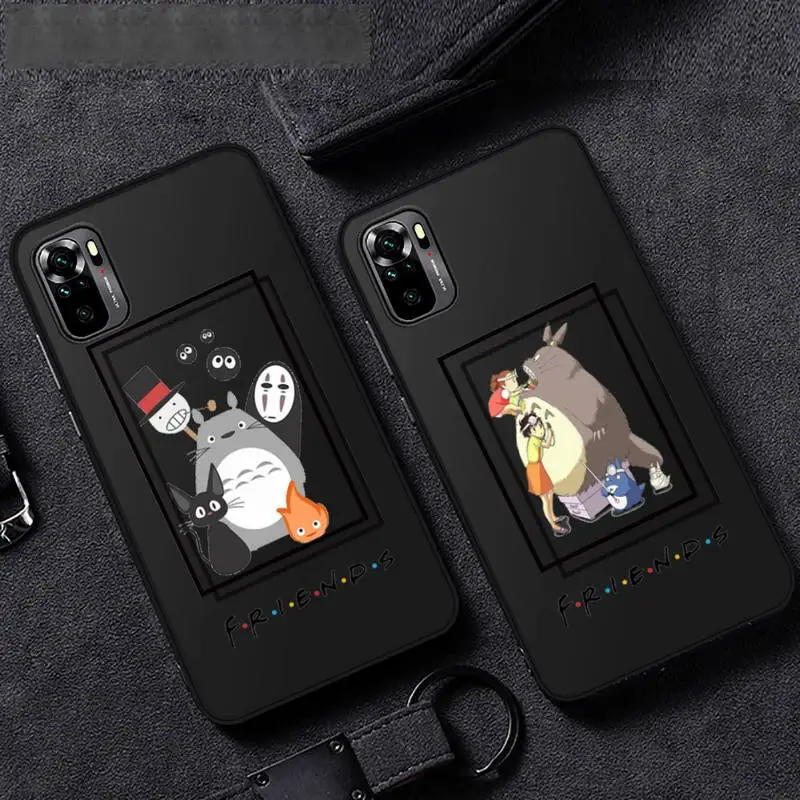 

Spirited Away My Neighbor Totoro friend Phone Case For Huawei P40 P20 P30 Mate 40 20 10 Lite Pro Nova 5t P Smart 2019