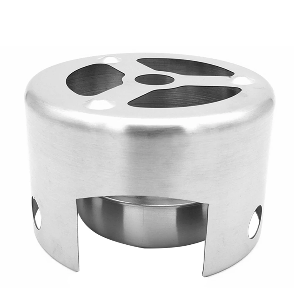 

Outdoor Alcohol Stove Set Camping Stove Portable Alcohol Stove With Rack Windscreen Camping Cookware Hiking Backpacking Burner