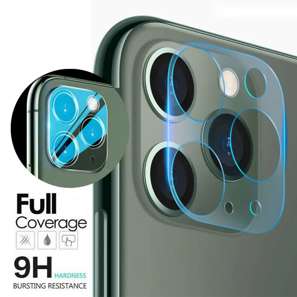 Новая прозрачная задняя крышка для объектива камеры защита экрана 9 H