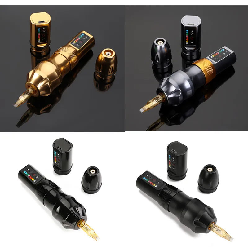 Профессиональная Портативная Беспроводная Машинка для татуировок Exo ручка с