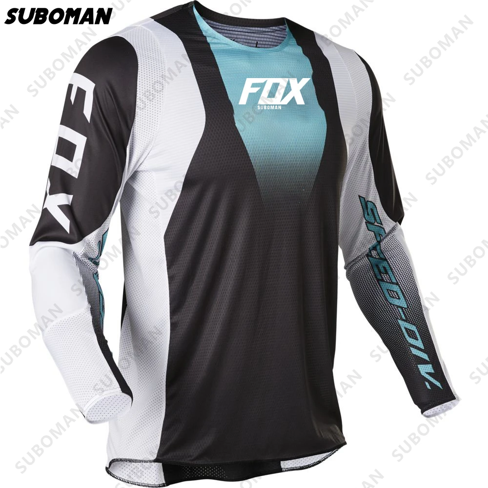 

Moto Bicycle Jersey Long Sleeve Cycling Enduro Mtb Shirt Downhill T-shirt Camiseta Motocross Mx Mountain Bike Clothing Fox Mtb