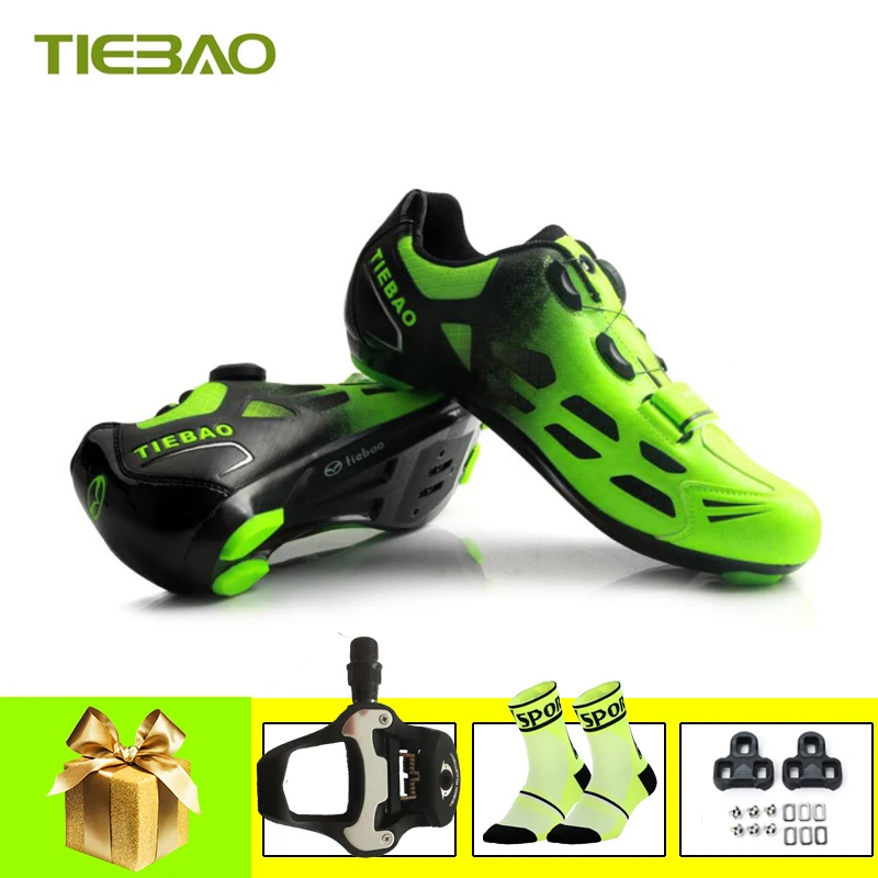 Tiebao Sapatilha Ciclismo мужская и женская профессиональная обувь для езды на велосипеде