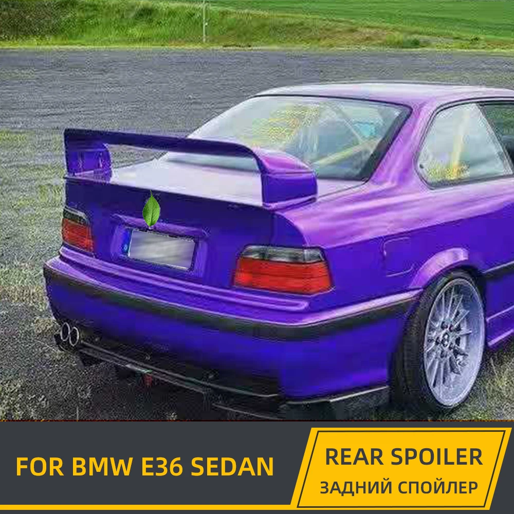 

Wholesale Rear Spoiler Wings For BMW E36 3 Series M3 Sedan Coupe 1990 91 92 93 94 95 96 97 98 99 2000 ABS Plastic Trunk Spoiler