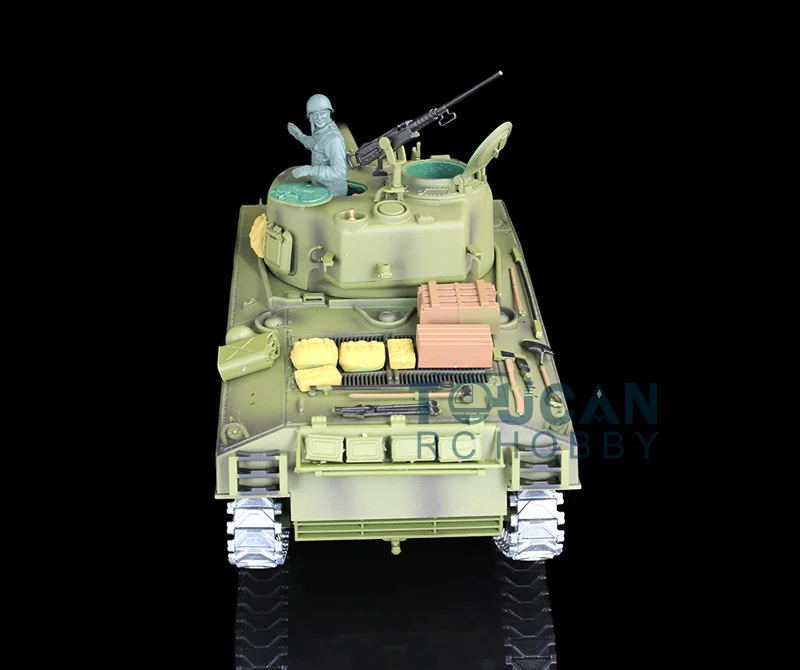 Подарки Heng Long 1/16 7 0 M4A3 Sherman RTR Радиоуправляемый Танк 3898 Вт/360 ° металлическая