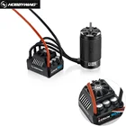 Щеточный электронный регулятор скорости HobbyWing EZRUN-SL 4985 1650KV 5687SL 1100KV Бессенсорный Бесщеточный 4-полюсного мотора с MAX6 160A ESC водонепроницаемый для 16 17 RC автомобиль
