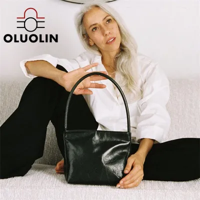 

Винтажная сумка для женщин среднего возраста, простая сумка на плечо для подмышек/Сумочка, повседневный школьный ранец для девушек, уличная...