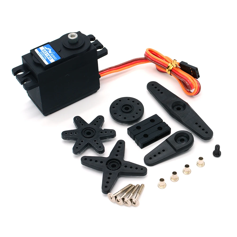 JX Servo PDI 5521MG 55 6 г высокой точности с высоким крутящим моментом Шестерни цифровой