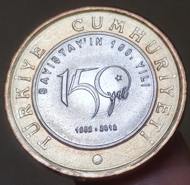 Фото 26 мм Турция 100% настоящая комиксуальная монета оригинальная коллекция | Дом и сад