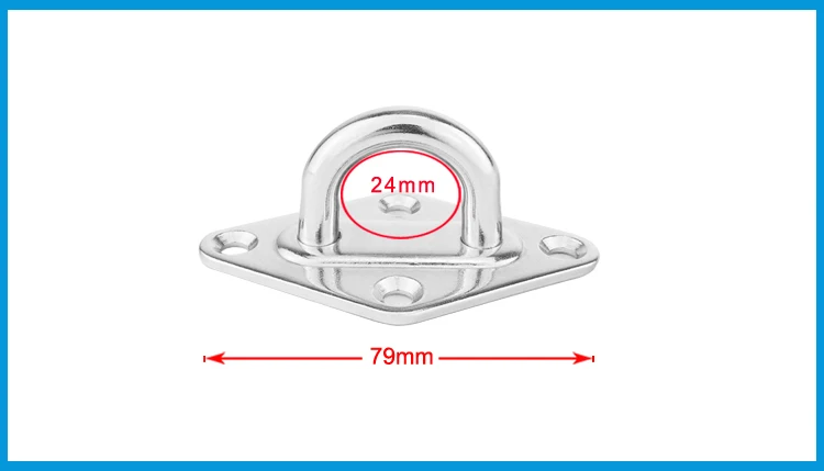 Кольцо крючок из нержавеющей стали 304 в форме бриллианта|Рыболовные снасти| |