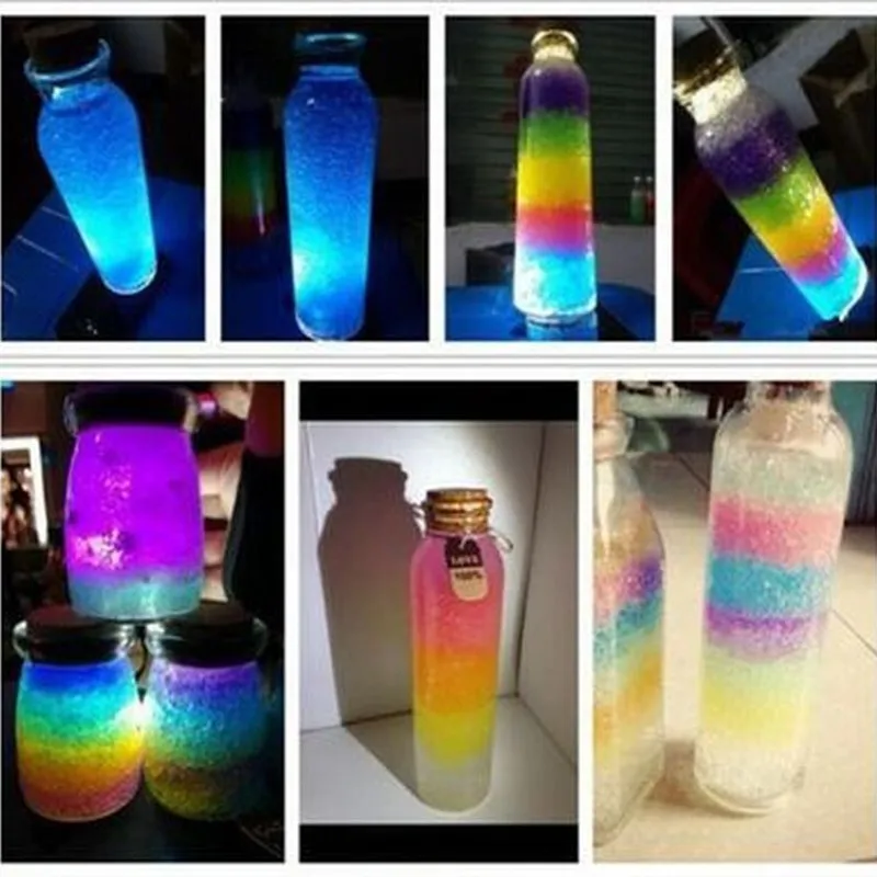 12 Цвета дополнительный кристаллическая почва 800 шт./лот водные бисеры гидрогель