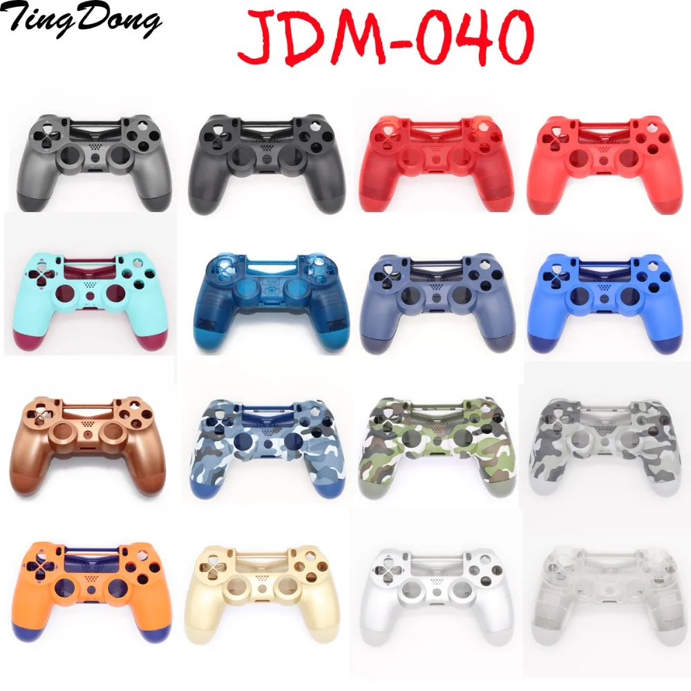 PS4 Pro 4,0 контроллер JDS040 JDM-040 V2 передний задний жесткий пластиковый верхний корпус чехол для Playstation 4 pro Gen 2 геймпад