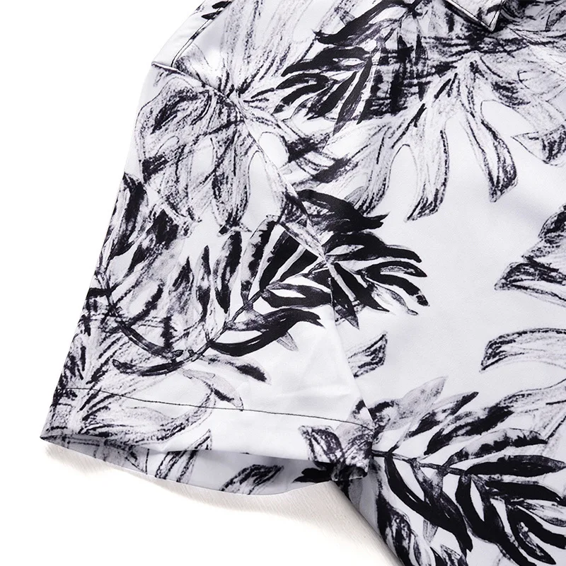 Fshinon 3D Print Men Rompers 2020 Short Sleeve Summer Hawaiian Beach Romper One Piece Jumpsuit Playsuit Cargo Overalls TS-485 | Мужская