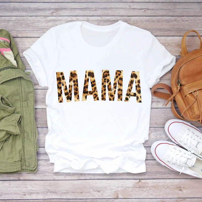 

Women 2021 Cartoon Flower Life Momlife Summer Mother Lady T-shirts Top T Shirt Ladies Womens Graphic Female Tee T-Shirt
