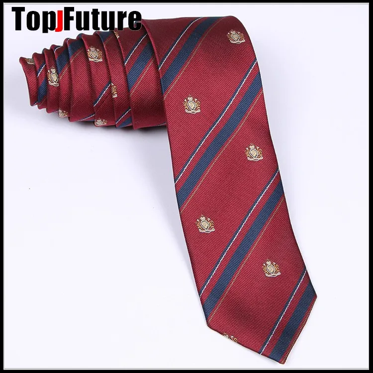 Галстук с вышивкой в виде королевской короны для девочек и мальчиков униформа JK