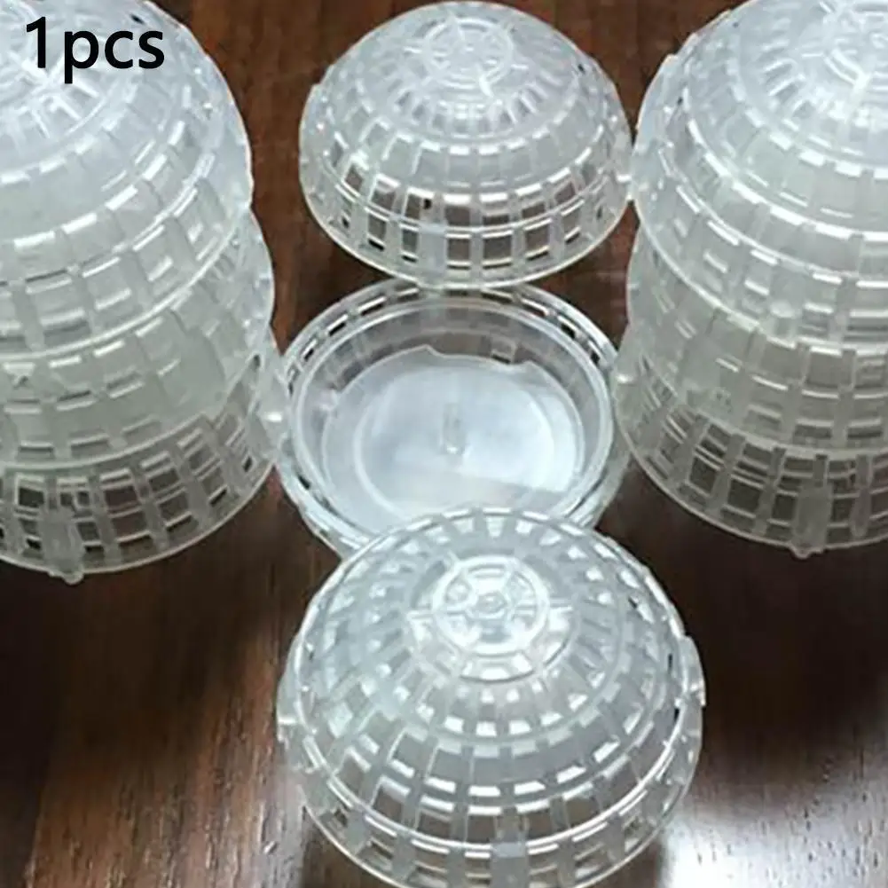 

1PCS Aquarium Fish Tank Media Moss Ball Decor Landscaping Floating For Aquarium Plants Ball Decoration Suspended Holder Q0I4