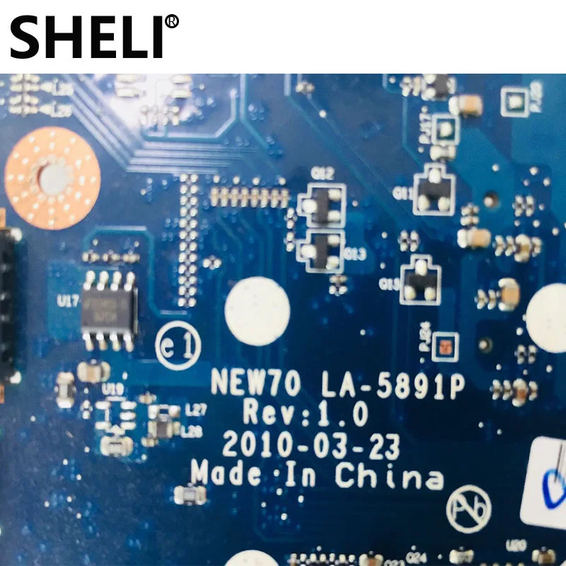 Плата SHELI для Acer 5741 5741G материнская плата LA 5891P|Материнские платы| |