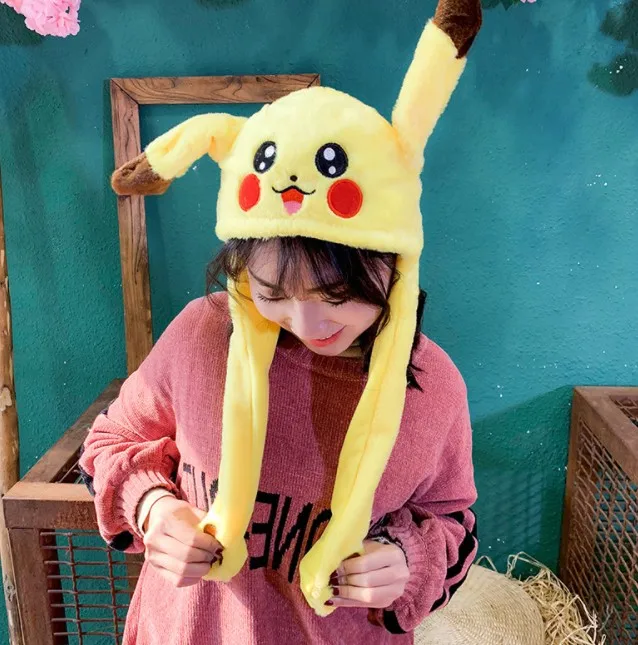 Заячьи ушки будут перемещать шляпы креативные плюшевые игрушки детские подарки