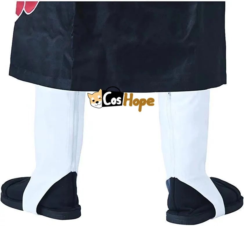 Обувь для косплея ниндзя унисекс черные туфли Shippuden босоножки Akatsuki Uzumaki Sakura Sasuke