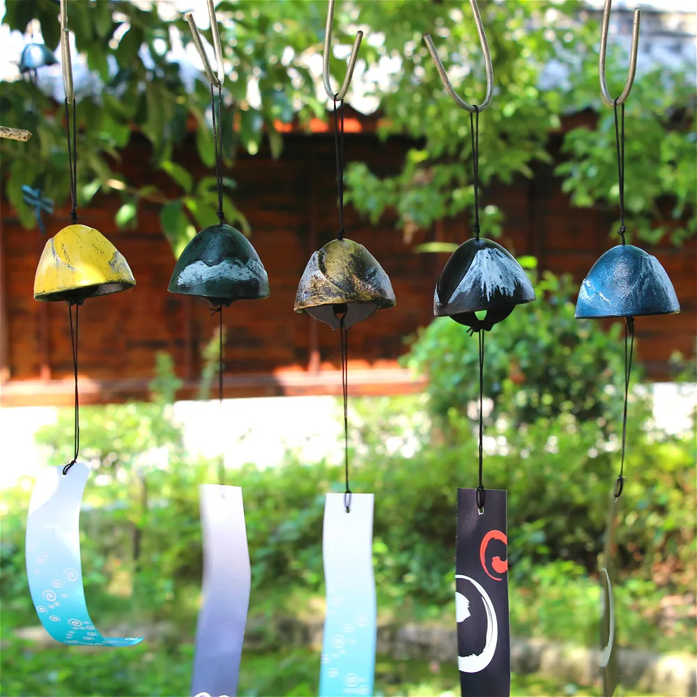 

iron Wind Chimes Outdoor Wall Hanging Decoration Garden campanillas de jardin decoracion al aire libre Carillons eoliens murale