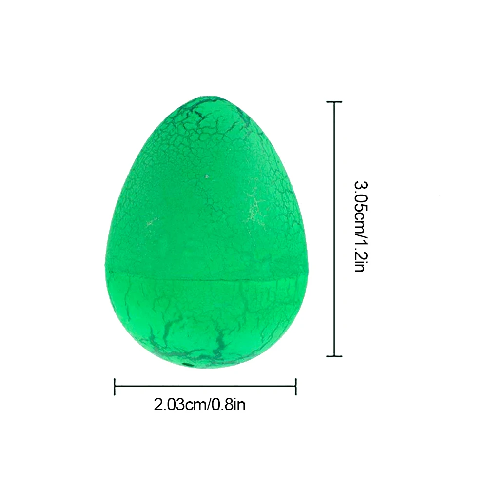 

60PCS Colorful Crack Style Dinosaur Hatching Egg Novelty Gag Toys Children Toys Cute Magic Hatching Growing Animal Dinosaur Egg