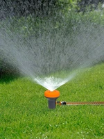 garden sprinklers automatic watering grass lawn 360 degree circle rotating water sprinkler garden pipe hose accessories