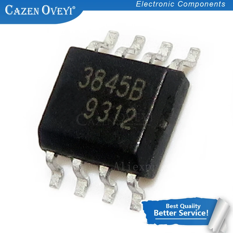 10pcs/lot UC3845 UC3845B UC3845AD 3845B UC3845BDR2G SOP-8 In Stock | Электронные компоненты и принадлежности