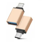 Высокоскоростной адаптер Type-C на USB OTG конвертер для флеш-накопителя мыши Samsung Xiaomi Huawei OPPO Tablet USBC OTG разъем