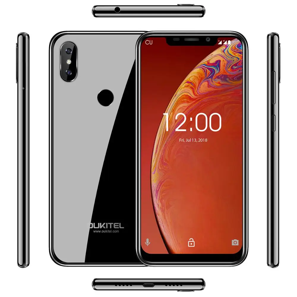 Oukitel C13 Pro Android 9 0 6 18 "четырехъядерный смартфон MT6739 3000 мАч 2 Гб RAM 16 ROM 4G глобальная