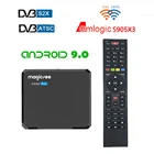 Magicsee c500 Pro s905x3 Android Tv Box Цифровой спутниковый ресивер DVB-S2XATSC DVB Android 4k tvbox для МексикиСШАКанады