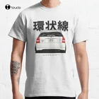 Классическая хлопковая Футболка Kanjozoku Civic Ek, Япония, Kanjo Bosozoku