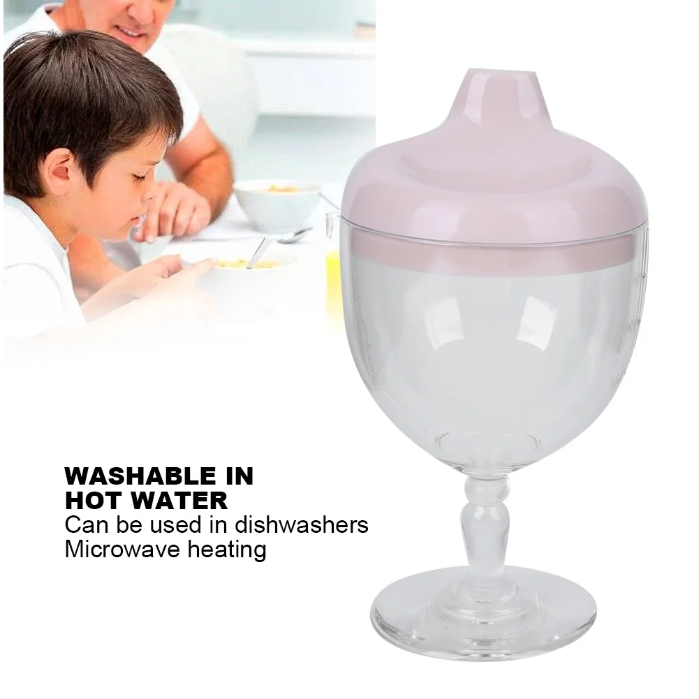 Чашка для кормления ребенка Sippy чашка от падения без протекания питьевая вода