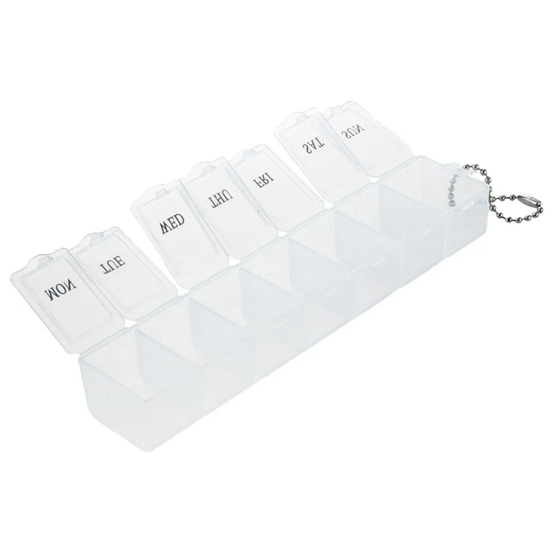 2 шт. 7 дневная еженедельная коробка для таблеток Органайзер отделения лекарств