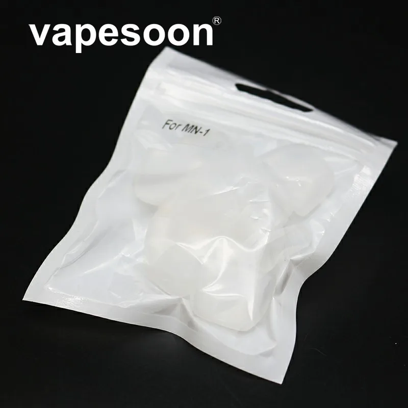 

100/200pcs disposable clean silicon test drip tip cap dustproof anti scald for MN-1 vape accessories