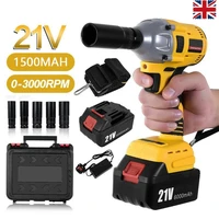 300 nm 21v brushless cordless electric impact wrench 12 inch impact driver ratchet rattle nut gun with one battery uk handheld