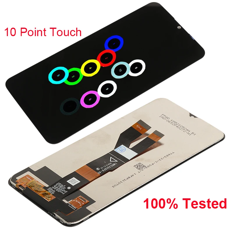 original display for realme c11 2021 rmx3231 lcd display touch screen with frame replacement for oppo realme c11 2021 screen free global shipping