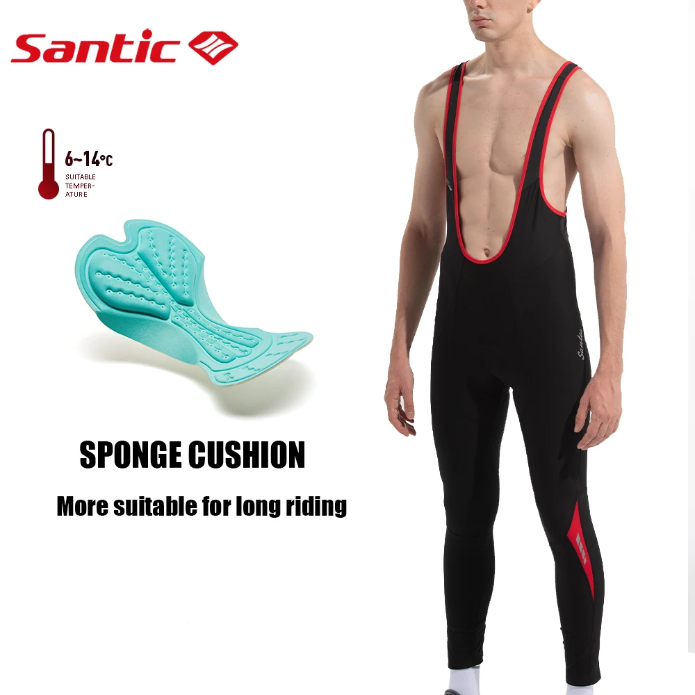 Мужские велосипедные комбинезоны Santic с 4D подкладкой комбинезон для горных