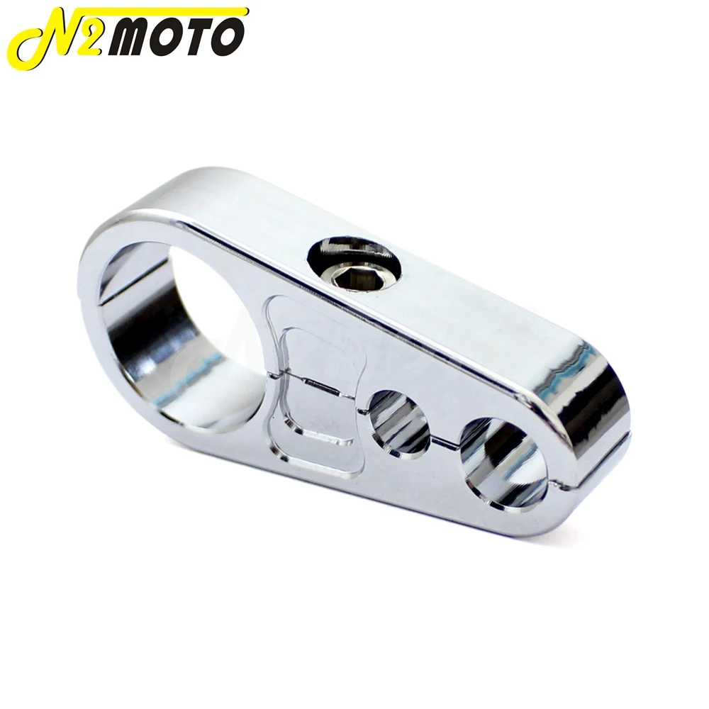 Зажим для тормозной муфты мотоцикла 1 дюйм 25 мм с дроссельной заслонкой 1/4 дюйма